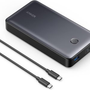 Anker 537 Power Bank 24000 mAh 65W fast charging, (PowerCore 24K for Laptop) Android Devices - Black