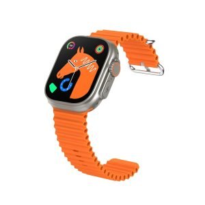 itel ‎2 Ultra 2.0'' HD IPS Display Smartwatch with Bluetooth Calling, (Orange)