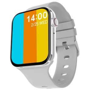 Fire-Boltt Visionary 1.78" AMOLED Bluetooth Calling Smartwatch, Silver