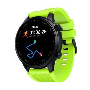 CULT Sprint Running smartwatch with Built-in Turbo Track GPS, Multi-GNSS, Glonass, Neon Green
