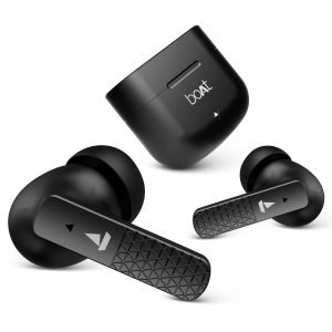boAt Airdopes 91 in Ear TWS Earbuds with 45 hrs Playtime, Beast Mode with 50 ms Low Latency, Dual Mics (Active Black)