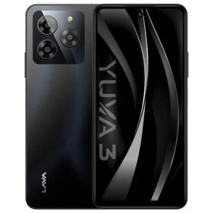 Lava Yuva 3 (Eclipse Black,4+4*GB RAM,UFS 2.2 128GB Storage)