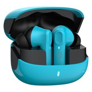 pTron Newly Launched Zenbuds 1 V2 32dB ANC TWS Earbuds, Transparency Mode, , 40H Playtime, Blue