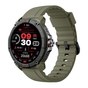 Smart Goat Latest Rugged & Sporty Smart Watch with Alexa, Bluetooth Calling, (Green)