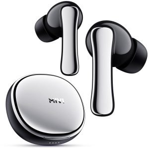 Mivi SuperPods Halo ANC Earbuds with Spatial Audio, 3D Soundstage, 60H Playtime,True Wireless ear buds