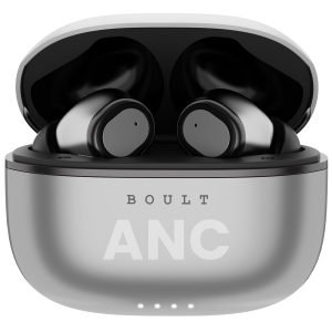 Boult Audio Z40 Ultra Truly Wireless in Ear Earbuds with 32dB Active Noise Cancellation, 100H Playtime,(Metallic)