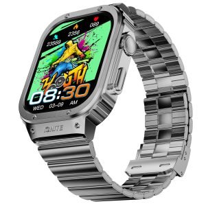 Fire-Boltt Maverick Smartwatch 51.308mm (2.02 inch) IPS Display, Voice Assistant (Silver)