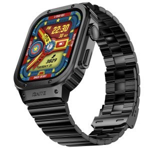 Fire-Boltt Maverick Smartwatch 51.308mm (2.02 inch) IPS Display, Voice Assistant (Black)