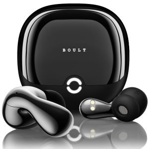 Boult Newly Launched Klarity 1 in Ear TWS Earbuds with 80Hrs Playtime, (Midnight Black)