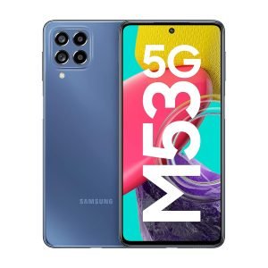 Samsung Galaxy M53 5G (Deep Ocean Blue, 6GB, 128GB Storage)