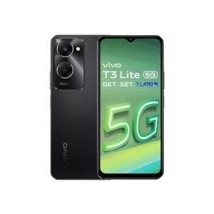Vivo T3 Lite 5G Smartphone (Majestic Black, 6GB Ram 128GB Storage)